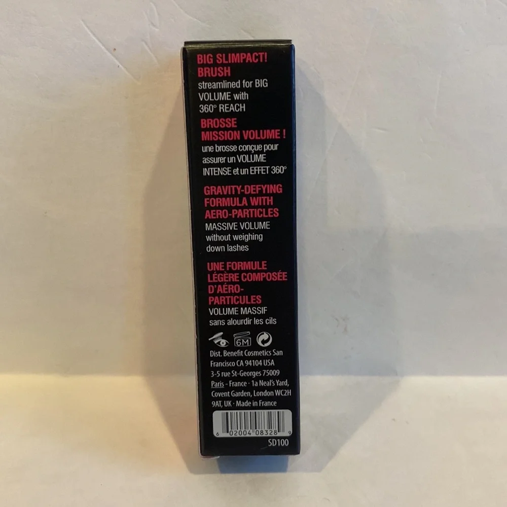 BENEFIT BADgal BANG! Volumizing Mascara Travel Purse FunSize Mini 0.1oz NIB